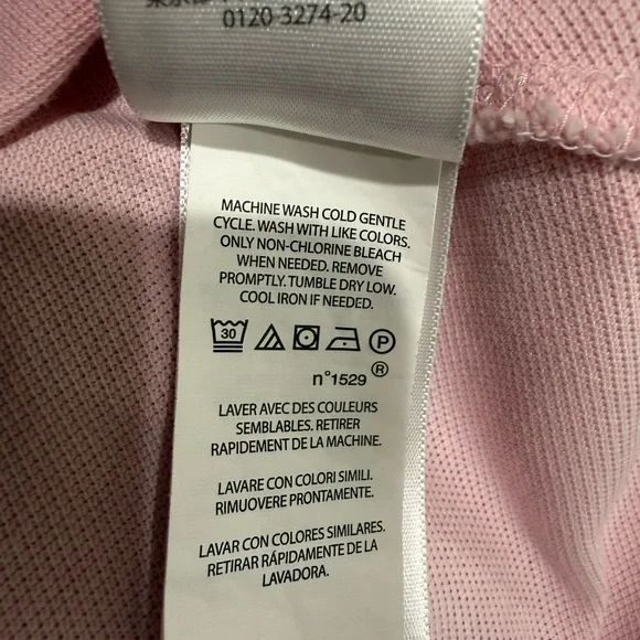 Polo Ralph Lauren Pink Mini Mesh Polo Dress. medium - Picture 7 of 9